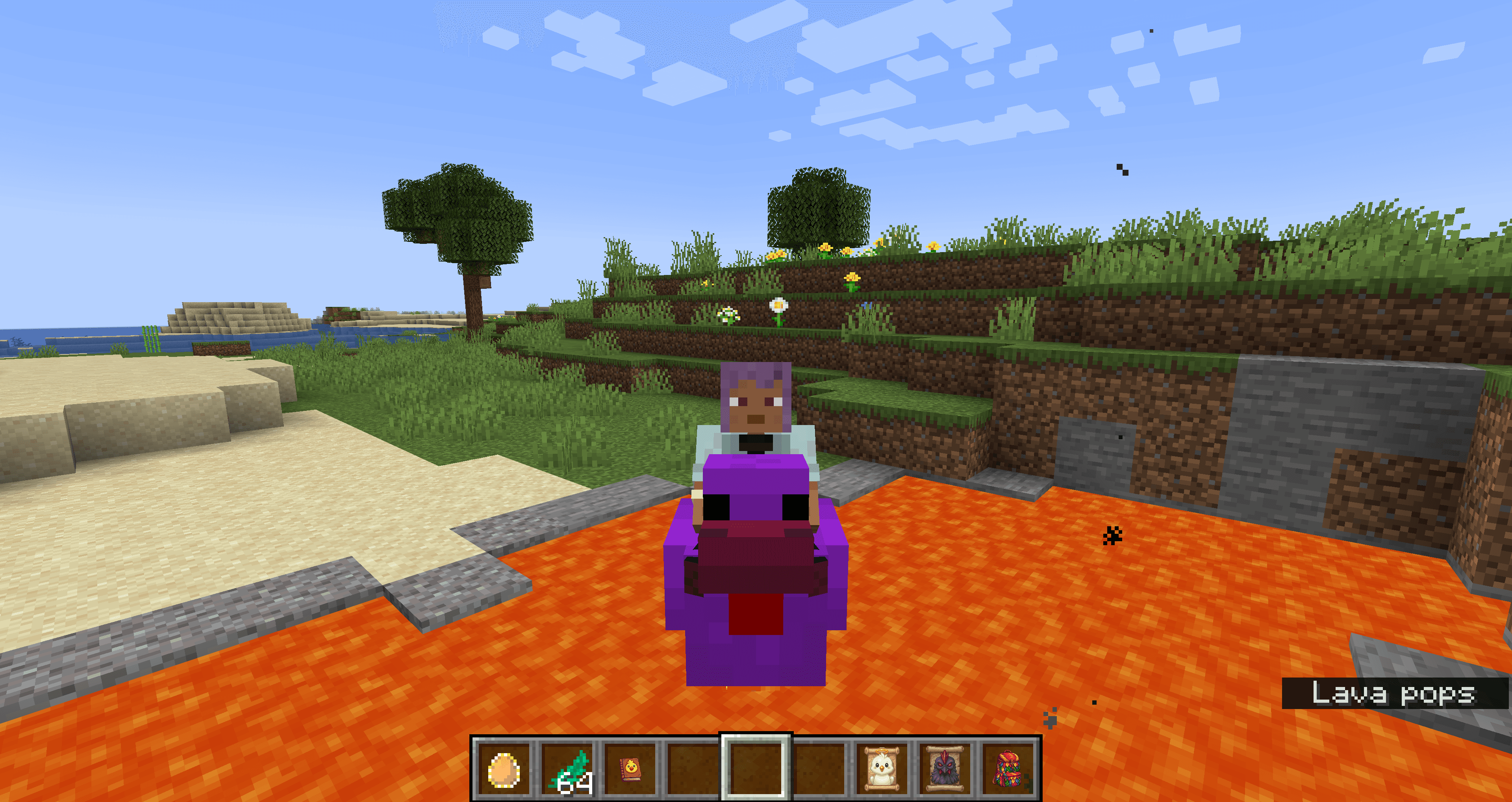 OMG Chickens — Minecraft Forge mod screenshot